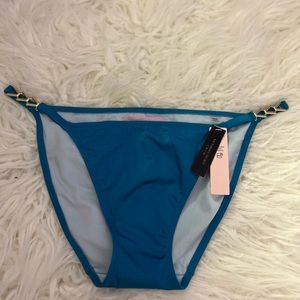 Victoria’s Secret Bikini Bottom Blue M Brand New